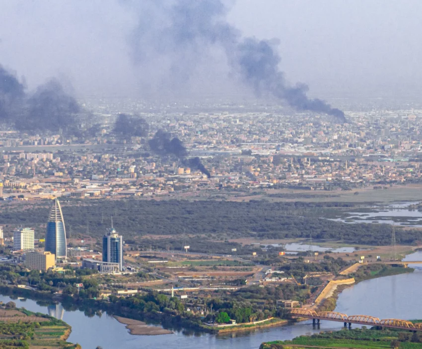 War in Sudan - Khartoum during